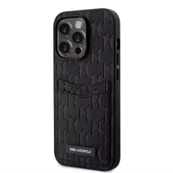   HUSĂ! - Husa din spate Apple iPhone 13 Pro KARL LAGERFELD KLHCP13LSAKLHPPK - Husa neagra