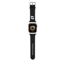   Curea ceas Apple iWatch Karl Lagerfeld KLAWMSLKNK 38/40/41mm - Negru