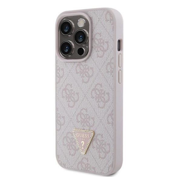 Husă din spate Apple iPhone 15 Pro GUESS GUHCP15LP4TDPP - roz
