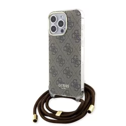   HUSĂ! - Apple iPhone 15 Pro GUESS GUHCP15LSHC4SEW IML Back Cover - Brown