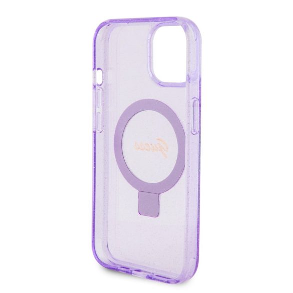 Husa din spate MagSafe GUESS GUHMP15SHRSGSU Apple iPhone 15 - violet