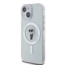   HUSĂ! - Husa din spate din TPU pentru Apple iPhone 15 KARL LAGERFELD KLHMP15SHFCKNOT - Transparent