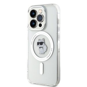 Apple iPhone 15 Pro KARL LAGERFELD KLHMP15LHFCCNOT Husă din TPU Magsafe - transparentă
