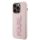 Husă din spate cu sclipici pentru Apple iPhone 15 Pro KARL LAGERFELD KLHCP15L3DMBKCP - roz Husă din spate cu sclipici pentru Apple iPhone 15 Pro KARL LAGERFELD KLHCP15L3DMBKCP - roz