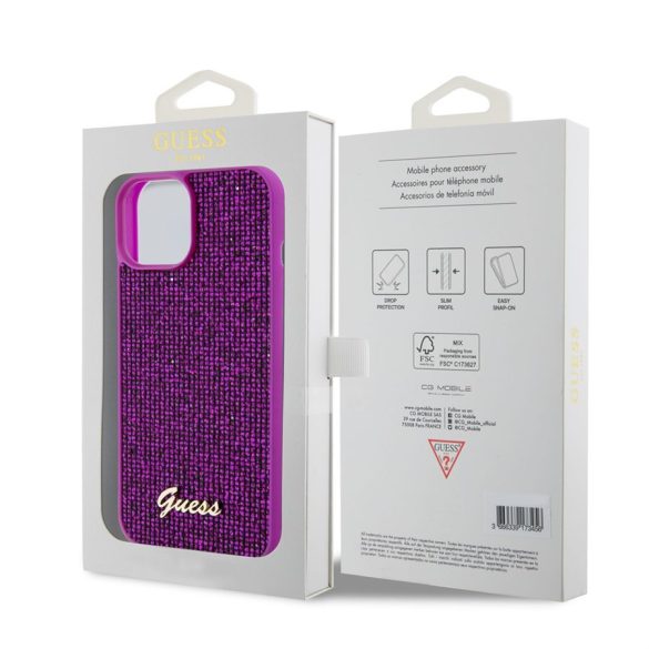 Husa din spate Apple iPhone 13 GUESS GUHCP13MPSFDGSF - Magenta