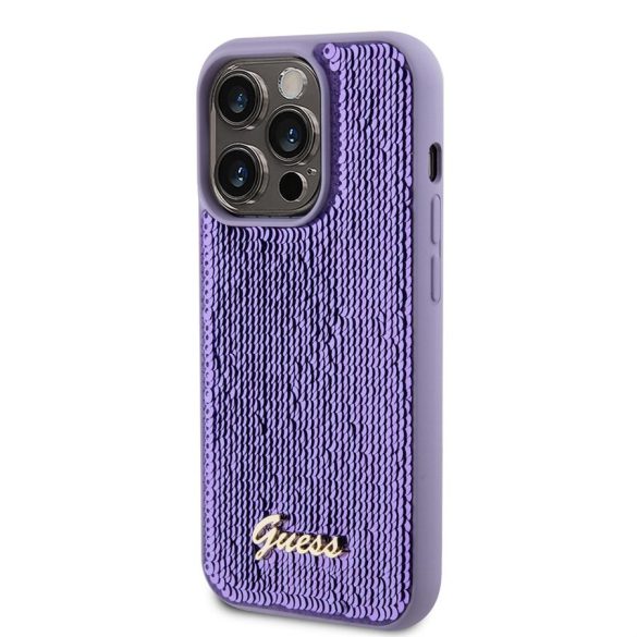 Husa din spate Apple iPhone 14 Pro Max GUESS GUHCP14XPSFDGSU - violet