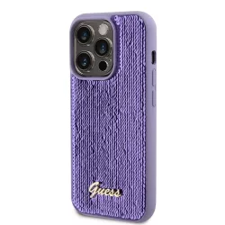   HUSĂ! - Husă din spate Apple iPhone 15 Pro GUESS GUHCP15LPSFDGSU - violet