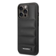   Husă din spate Apple iPhone 15 Pro KARL LAGERFELD KLHCP15LPSQAK - neagră