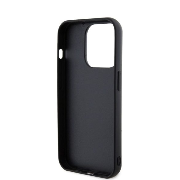 Husa din spate Apple iPhone 15 Pro KARL LAGERFELD KLHCP15L3DRKCNK - negru