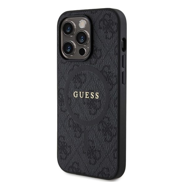 Husa din spate GUESS GUHMP14XG4GFRK MagSafe pentru Apple iPhone 14 Pro Max - negru