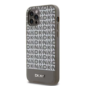 HUSĂ! - Husă din spate Apple iPhone 14 Pro DKNY DKHMP14LPSOSPW MagSafe - maro