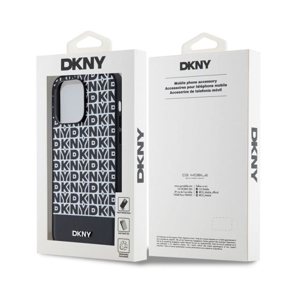 Husa din spate Apple iPhone 14 Pro Max DKNY DKHMP14XPSOSPK MagSafe - negru