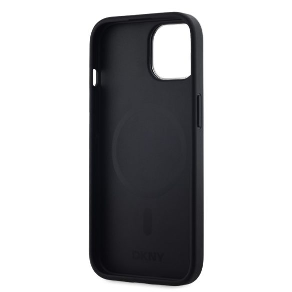 Apple iPhone 14 DKNY DKHMP15SPSMCSLK MagSafe Back Cover - Negru