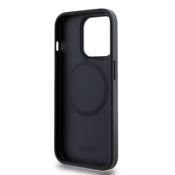Apple iPhone 14 Pro Max DKNY DKHMP15XPSMCSLK MagSafe Back Cover - Negru