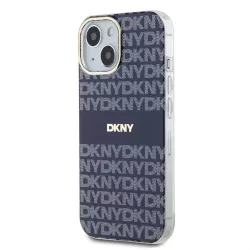   HUSĂ! - Apple iPhone 14 DKNY DKHMP14SHRHSEB MagSafe Back Cover - Albastru