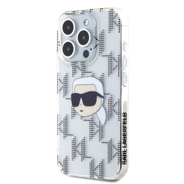 Apple iPhone 15 Pro KARL LAGERFELD KLHCP15LHKLPKHT IML Back Cover - Transparent