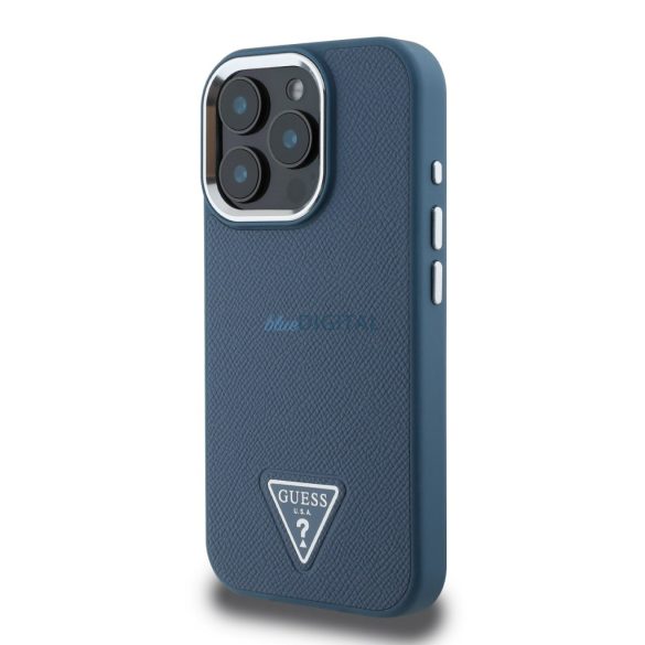 Apple iPhone 16 Pro Max GUESS GUHMP16XPGTSPSB MagSafe Back Cover - Albastru