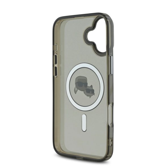Apple iPhone 16 KARL LAGERFELD KLHMP16SHLSKCK Magsafe IML Back Cover - Negru