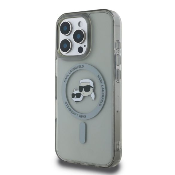 Apple iPhone 16 Pro KARL LAGERFELD KLHMP16LHLSKCK Magsafe IML Back Cover - Negru
