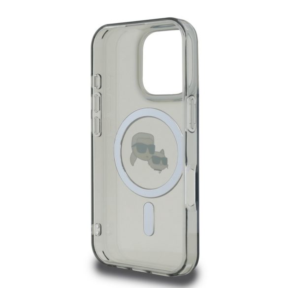 Apple iPhone 16 Pro KARL LAGERFELD KLHMP16LHLSKCK Magsafe IML Back Cover - Negru
