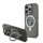 Apple iPhone 16 Pro KARL LAGERFELD KLHMP16XHMRSKCK MagSafe Ring Stand Back Cover - Negru Apple iPhone 16 Pro KARL LAGERFELD KLHMP16XHMRSKCK MagSafe Ring Stand Back Cover - Negru