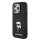 Apple iPhone 16 Pro KARL LAGERFELD KLHCP16LGKNPSK Glitter Back Cover - Negru Apple iPhone 16 Pro KARL LAGERFELD KLHCP16LGKNPSK Glitter Back Cover - Negru