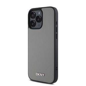 Apple iPhone 16 Pro Max DKNY DKHMP16XPGHLMS MagSafe Back Cover - Gri
