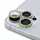 Apple iPhone 16 Pro/16 Pro Max Guess GUCL163SGGD Metal 3D Camera Film de protecție - Gold Pebbled
