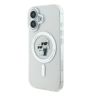 Apple iPhone 16 KARL LAGERFELD KLHMP16SHGKCNOT Magsafe IML Back Cover - Transparent