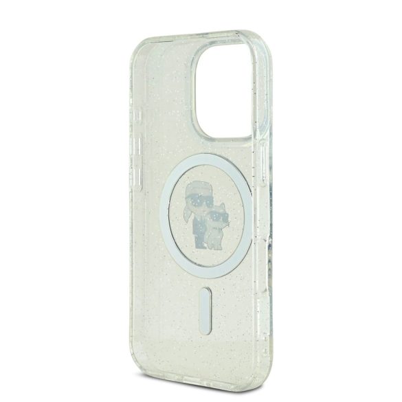 Apple iPhone 16 Pro KARL LAGERFELD KLHMP16LHGKCNOT Magsafe IML Back Cover - Transparent