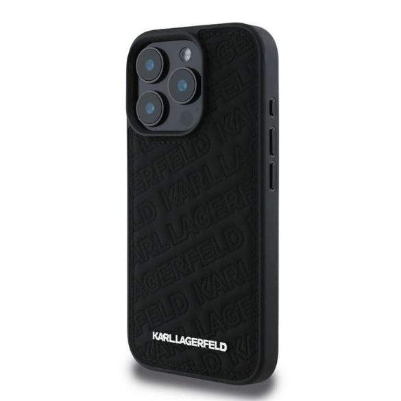 Apple iPhone 16 Pro Max KARL LAGERFELD KLHCP16XPQKPMK Capac spate - negru