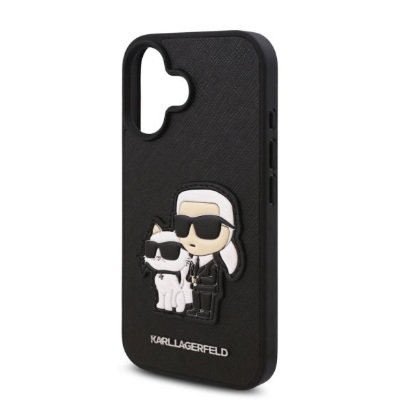 Apple iPhone 16 Plus KARL LAGERFELD KLHCP16MSANKCPK Capac spate - Negru