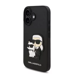   HUSĂ! - Apple iPhone 16 Pro KARL LAGERFELD KLHCP16LSANKCPK Capac spate - Negru