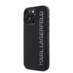   HUSĂ! - Apple iPhone 15 Pro KARL LAGERFELD KLHCP15LRBKGVCK Capac spate - Negru