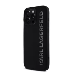   HUSĂ! - Apple iPhone 16 Pro Max KARL LAGERFELD KLHCP16XRBKGVCK Capac spate - negru
