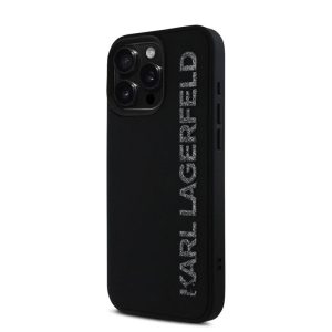 Apple iPhone 16 Pro Max KARL LAGERFELD KLHCP16XRBKGVCK Capac spate - negru