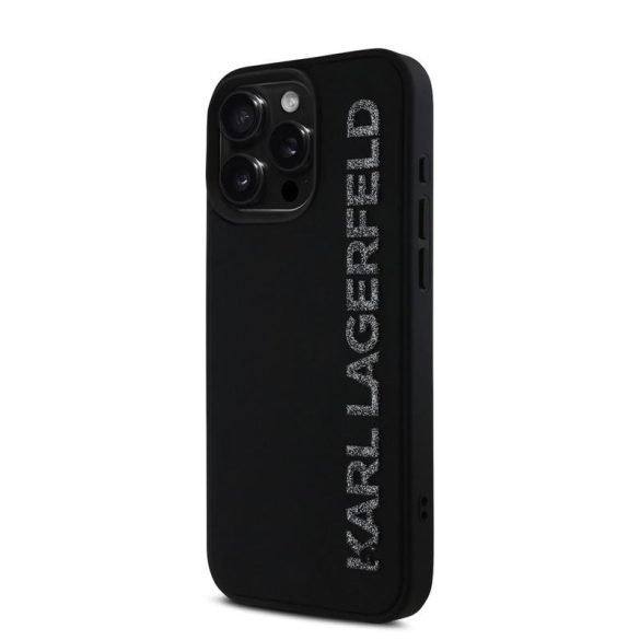 Apple iPhone 16 Pro Max KARL LAGERFELD KLHCP16XRBKGVCK Capac spate - negru