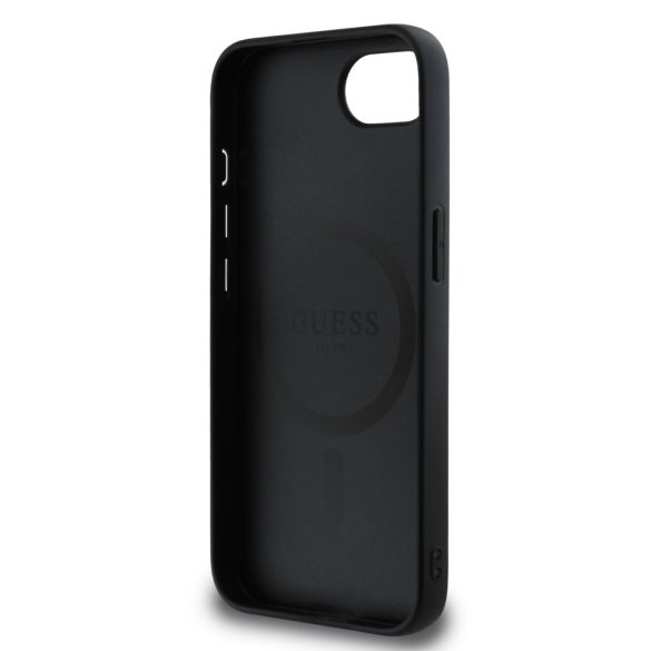 Apple iPhone 16e GUESS GUHMPSE4PGHSMMK MagSafe Back Cover - Negru