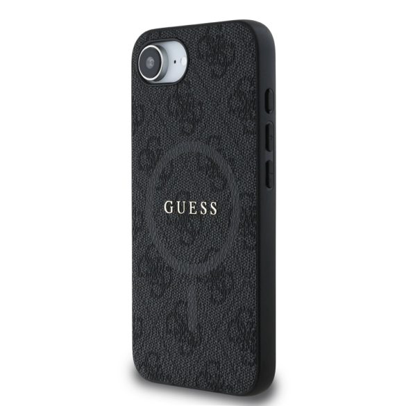 Apple iPhone 16e GUESS GUHMPSE4G4GFRK MagSafe Back Cover - Negru