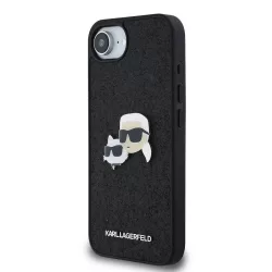   HUSĂ! - Apple iPhone 16e KARL LAGERFELD KLHCPSE4PFGKCPK Glitter Back Cover - Negru