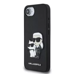   HUSĂ! - Apple iPhone 16e KARL LAGERFELD KLHCPSE4SANKCPK Capac spate - negru