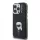 HUSĂ! - Apple iPhone 15 Pro KARL LAGERFELD KLHMP15LHMKIAQK IML Back Cover - Negru
