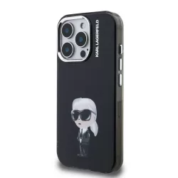   HUSĂ! - Apple iPhone 15 Pro Max KARL LAGERFELD KLHMP15XHMKIAQK IML Back Cover - Negru