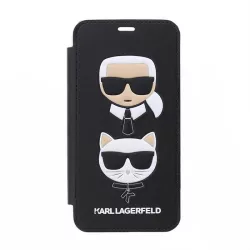   HUSĂ! - Carcasa Apple iPhone X/XS KARL LAGERFELD KLFLBKPXKICKC - Neagra