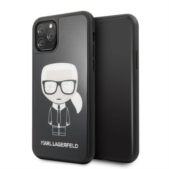Husa din spate Apple iPhone 11 Pro KARL LAGERFELD KLHCN58DLFBKK - Negru