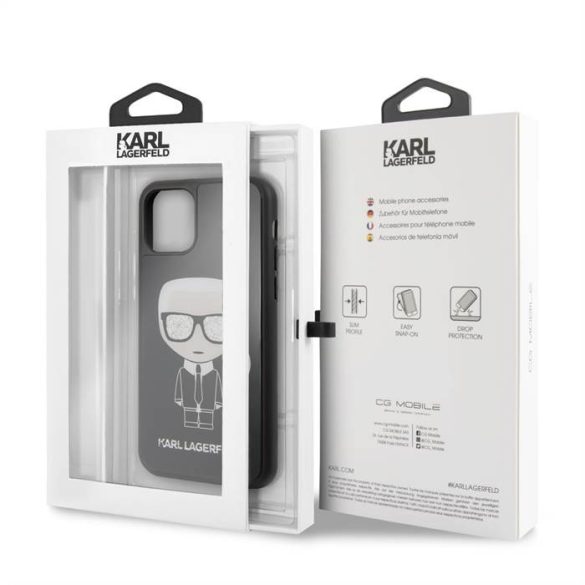 Husa din spate Apple iPhone 11 Pro KARL LAGERFELD KLHCN58DLFBKK - Negru