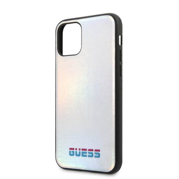 Husa din spate Apple iPhone 11 Pro Max GUESS GUHCN65SBLD - argintie
