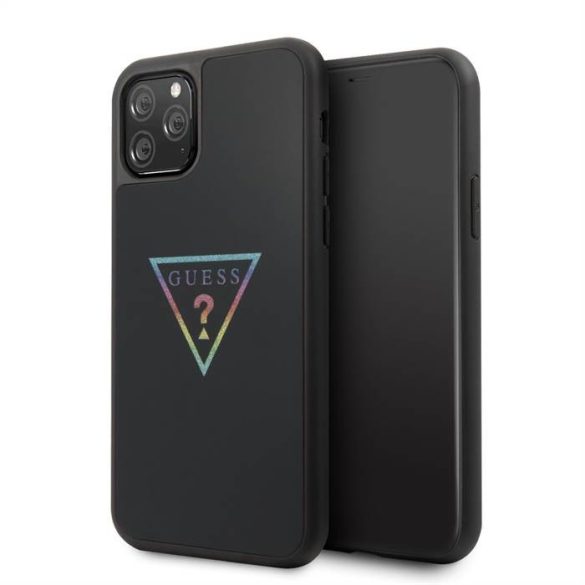 Apple iPhone 11 Pro GUESS GUHCN58TRMLBK Husă spate - negru