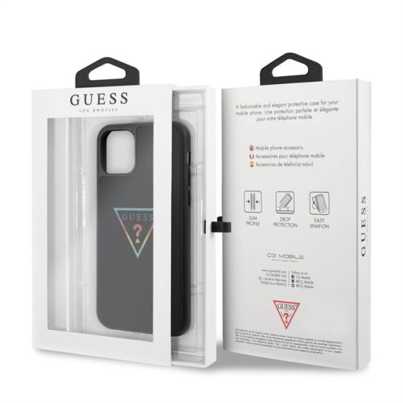 Apple iPhone 11 Pro GUESS GUHCN58TRMLBK Husă spate - negru