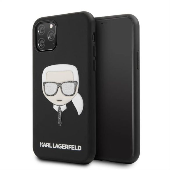 Husa din spate Apple iPhone 11 Pro KARL LAGERFELD KLHCN58GKBK - Negru